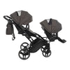 Trio Junama Diamond Basic Gemellare Slim V2 3 in 1 Grigio/Telaio Nero