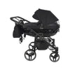 Trio Junama Diamond Basic Gemellare V2 3 in 1 Nero/Telaio Nero