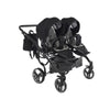 Trio Junama Diamond Basic Gemellare V2 3 in 1 Nero/Telaio Nero