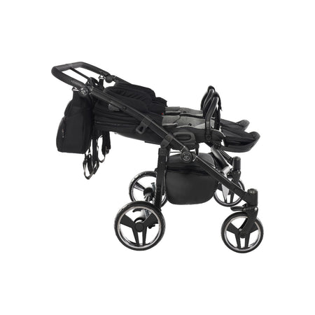 Junama Diamond Basic Gemellare V2 2 in 1 Nero/Telaio Nero