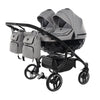 Trio Junama Diamond Basic Gemellare V2 3 in 1 Light Grey/Telaio Nero