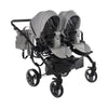 Trio Junama Diamond Basic Gemellare V2 3 in 1 Light Grey/Telaio Nero