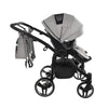 Trio Junama Diamond Basic Gemellare V2 3 in 1 Light Grey/Telaio Nero