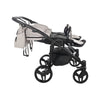 Junama Diamond Basic Gemellare V2 2 in 1 Tortora/Telaio Nero