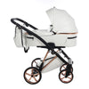 Trio Junama Air Premium 3 in 1 Pelle-Bianco&Oro Rosa