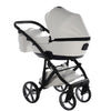 Trio Antes Baby Monogram Bianco Telaio Silver