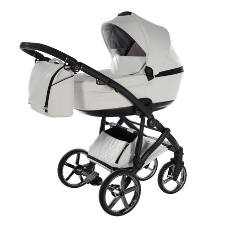 Trio Antes Baby Monogram Bianco Telaio Silver