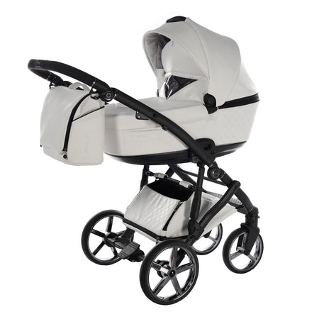 Trio Antes Baby Monogram Bianco Telaio Silver