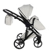 Trio Antes Baby Monogram Bianco Telaio Silver