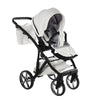 Trio Antes Baby Monogram Bianco Telaio Silver
