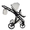 Trio Antes Baby Monogram Bianco Telaio Silver