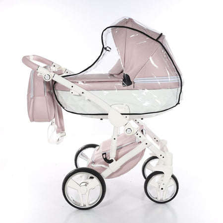 Junama Fluo Italy 2 in 1 Ecopelle Pink/Telaio White
