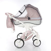 Junama Fluo Italy 2 in 1 Ecopelle Pink/Telaio White