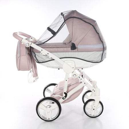 Junama Fluo Italy 2 in 1 Ecopelle Pink/Telaio White