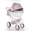Junama Fluo Italy 2 in 1 Ecopelle Pink/Telaio White