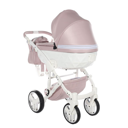 Junama Fluo Italy 2 in 1 Ecopelle Pink/Telaio White