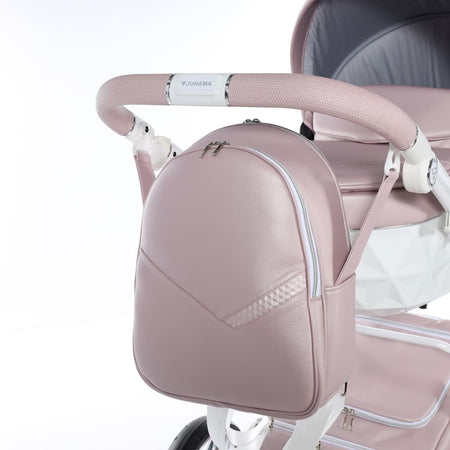Junama Fluo Italy 2 in 1 Ecopelle Pink/Telaio White