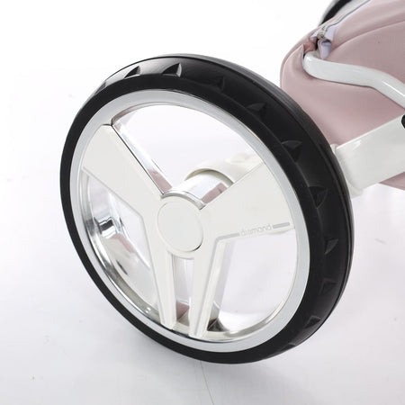 Junama Fluo Italy 2 in 1 Ecopelle Pink/Telaio White