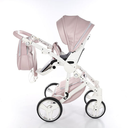 Junama Fluo Italy 2 in 1 Ecopelle Pink/Telaio White