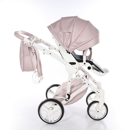 Junama Fluo Italy 2 in 1 Ecopelle Pink/Telaio White