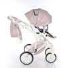 Junama Fluo Italy 2 in 1 Ecopelle Pink/Telaio White