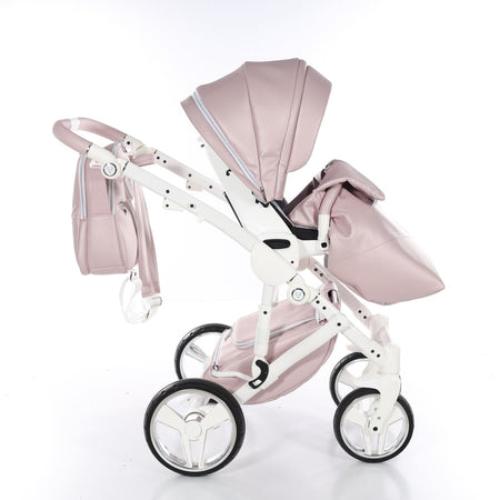 Junama Fluo Italy 2 in 1 Ecopelle Pink/Telaio White
