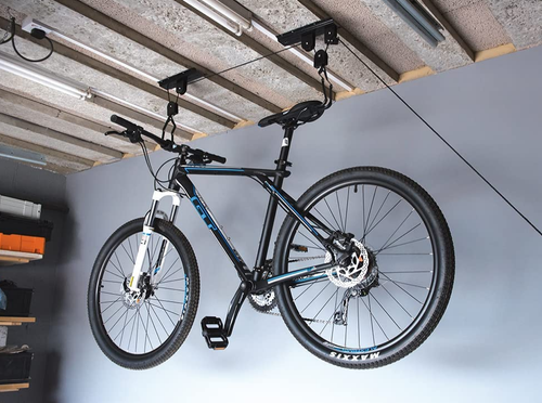 Supporto sollevatore di biciclette con meccanismo di blocco Silverline 20kg