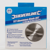 Lama TCT per alluminio 250x30/25/20/16, denti 80 Silverline Silverline