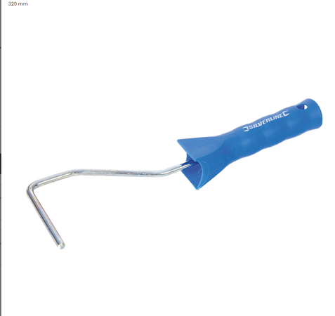Silverline manico pennello rullo 320 mm in acciaio per rullo 100 mm Prezzo Silverline