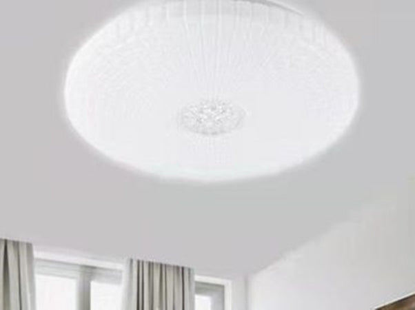 Plafoniera Soffitto 60w Decoro Con Cristalli Centrale Luce Fredda Naturale Fst-50a62495