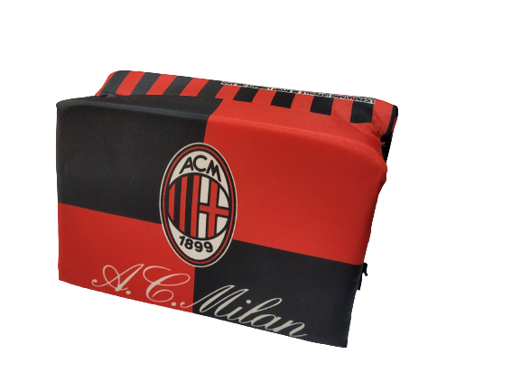 Cuscino da stadio rossonero Milan