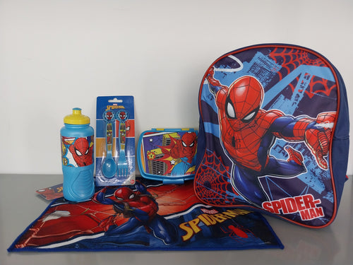 SET 5 PEZZI ASILO SPIDER-MAN