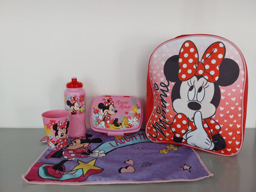SET 5 PEZZI ASILO MINNIE