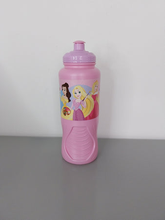 Set Asilo da Bambina con Principesse dei Cartoni "Forever Princess" 5 Pezzi: Zaino Tovaglietta Borraccia Bicchiere e Porta Merenda