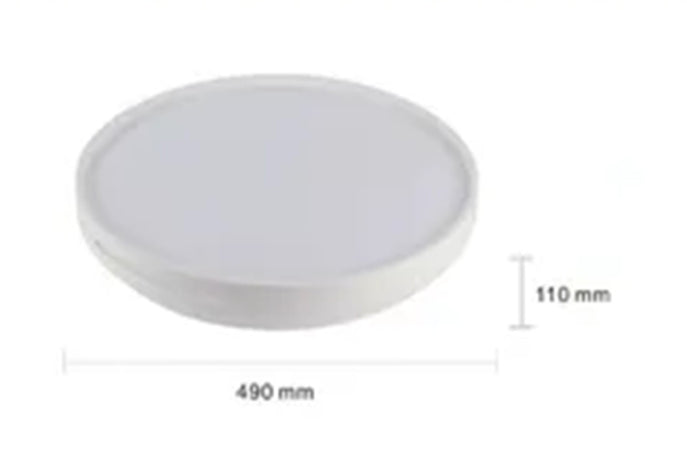 Plafoniera Da Soffitto 60 Watt Cerchio Per Interno Luce Fredda Fst-50a26844 49cm