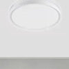Plafoniera Da Soffitto 60w Tondo Con Striscia Luce Fredda Fst-50a17116 Interno 49cm