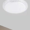 Plafoniera Da Soffitto Interno 60w Bordo Cristalli Luce Fredda Fst-50a40339 49cm