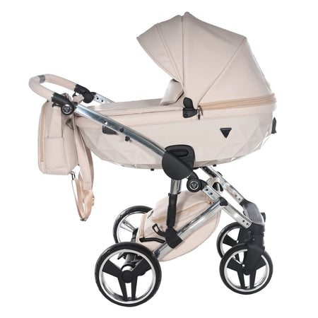 Junama Diamond Teddy V3 2 in 1 Beige Telaio Silver