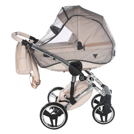 Junama Diamond Teddy V3 2 in 1 Beige Telaio Silver