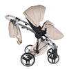 Junama Diamond Teddy V3 2 in 1 Beige Telaio Silver