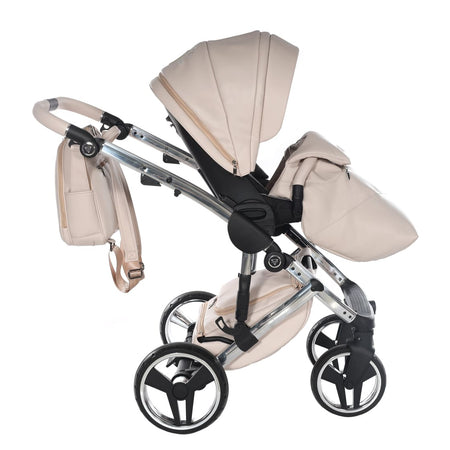 Junama Diamond Teddy V3 3 in 1 Beige Telaio Silver