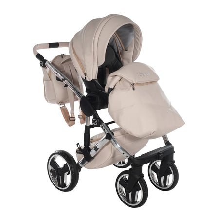 Junama Diamond Teddy V3 2 in 1 Beige Telaio Silver