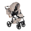 Junama Diamond Teddy V3 2 in 1 Beige Telaio Silver