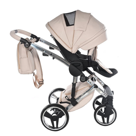 Junama Diamond Teddy V3 3 in 1 Beige Telaio Silver