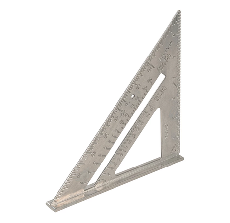 Silverline riga goniometro squadra in alluminio 185 x 182 x 258 mm Prezzo Silverline