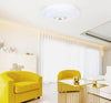 Plafoniera Led Lampada Da Soffitto 60w Luce Bianco Freddo 6500k Oro Bianco 63824