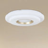 Plafoniera Led Lampada Da Soffitto 60w Luce Bianco Freddo 6500k Oro Bianco 63824