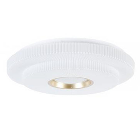 Plafoniera Led Lampada Da Soffitto 60w Luce Bianco Freddo 6500k Oro Bianco 63824