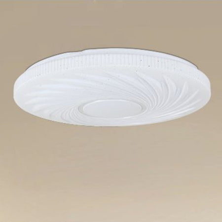Plafoniera Led Lampada Da Soffitto Vortice 45 Watt Luce Fredda 6500k Bianco 75338
