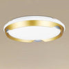 Plafoniera Led Rotonda Da Soffitto Cerchio Oro Bianco 60w Luce Fredda 6500k 69730